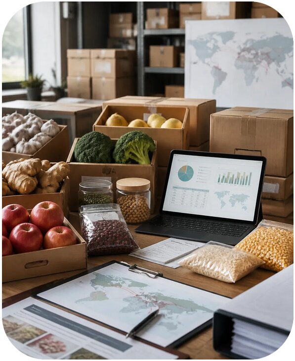 Поиск поставщиков продуктов и сельхозтоваров от 15438 р. | Китаист